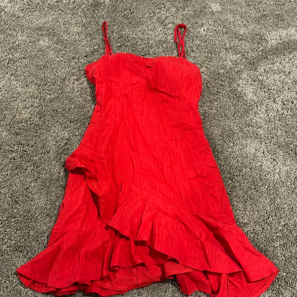 Red dress